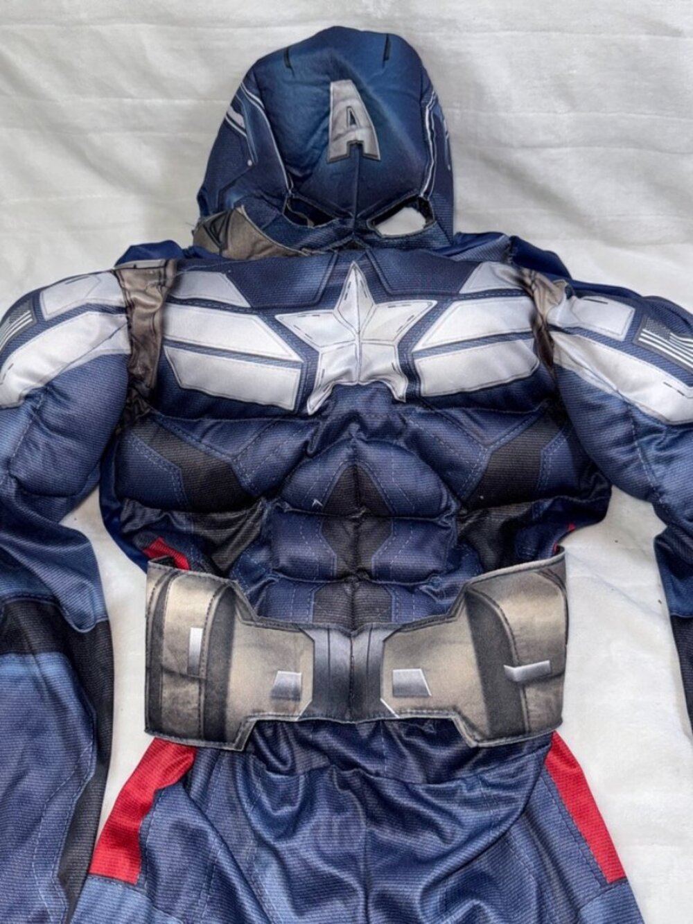 Marvel Captain America The Winter Soldier Halloween Costume Size Med 7-8